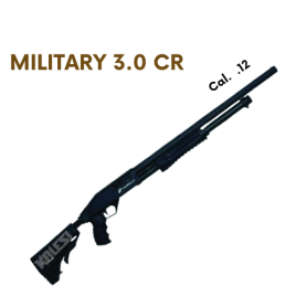 Espingarda cal .12 Pump Military 3.0 – Cano 24″ – Coronha Retrátil